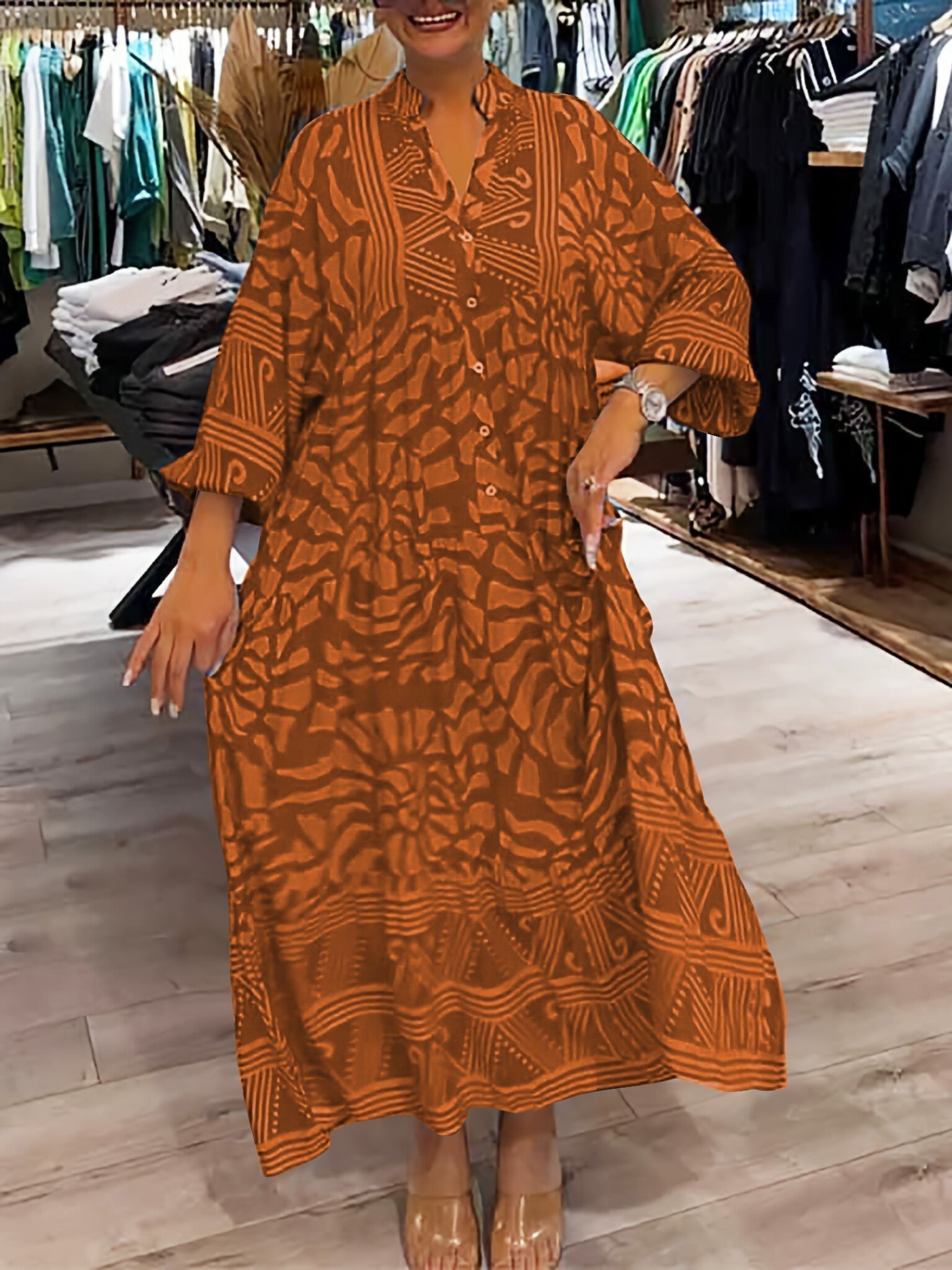 Orange / 4XL
