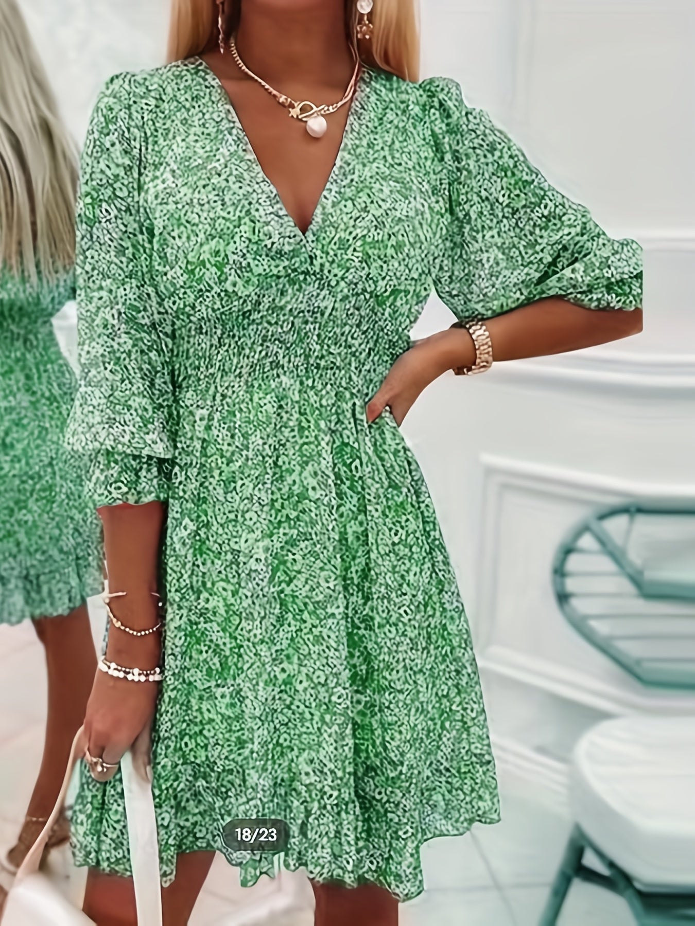 Eline™ | Elastic Waist Dress