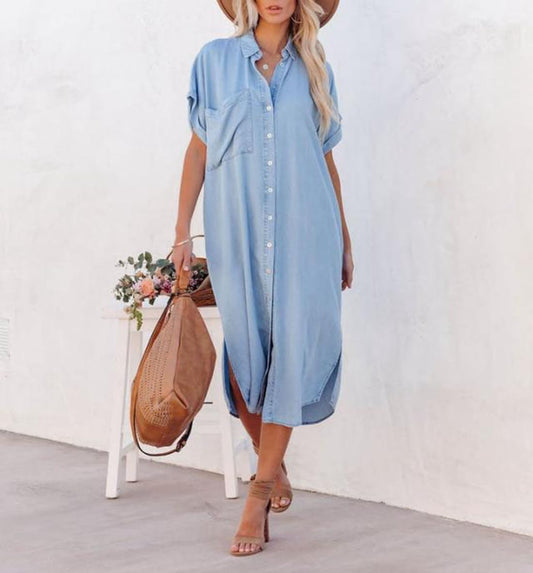 Lynnie™ - Classic Button-Up Dress