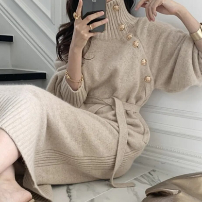 Lileth™ - Cozy Wrap Dress