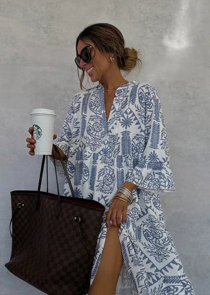 ANJIE™ - Relaxed Boho Tunic Dress