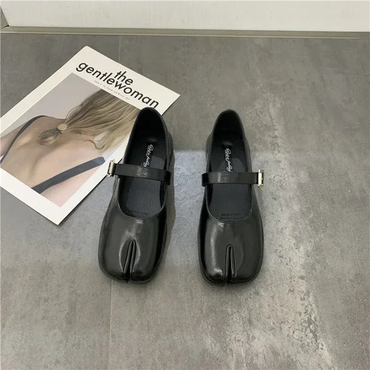 Mari™ | Leather Split Loafers