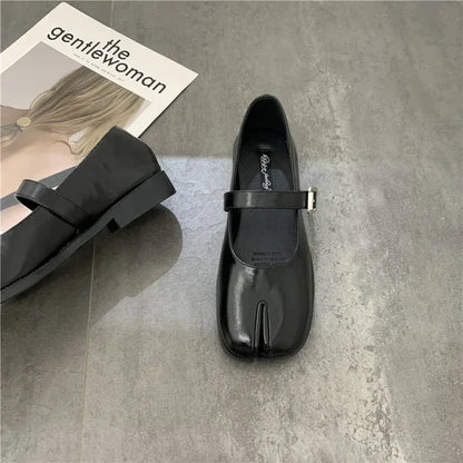 Mari™ | Leather Split Loafers