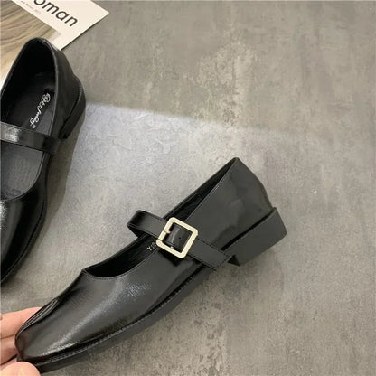 Mari™ | Leather Split Loafers