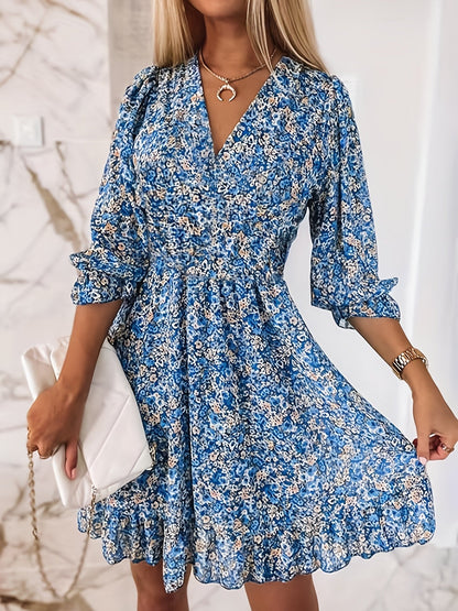 Eline™ | Elastic Waist Dress