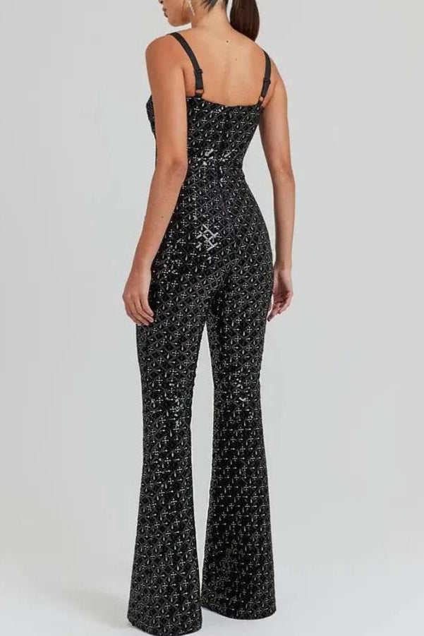 Michelle | Alluring Sequin Jumpsuit