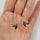 Hummingbird Earrings with Enamel and Zirconia